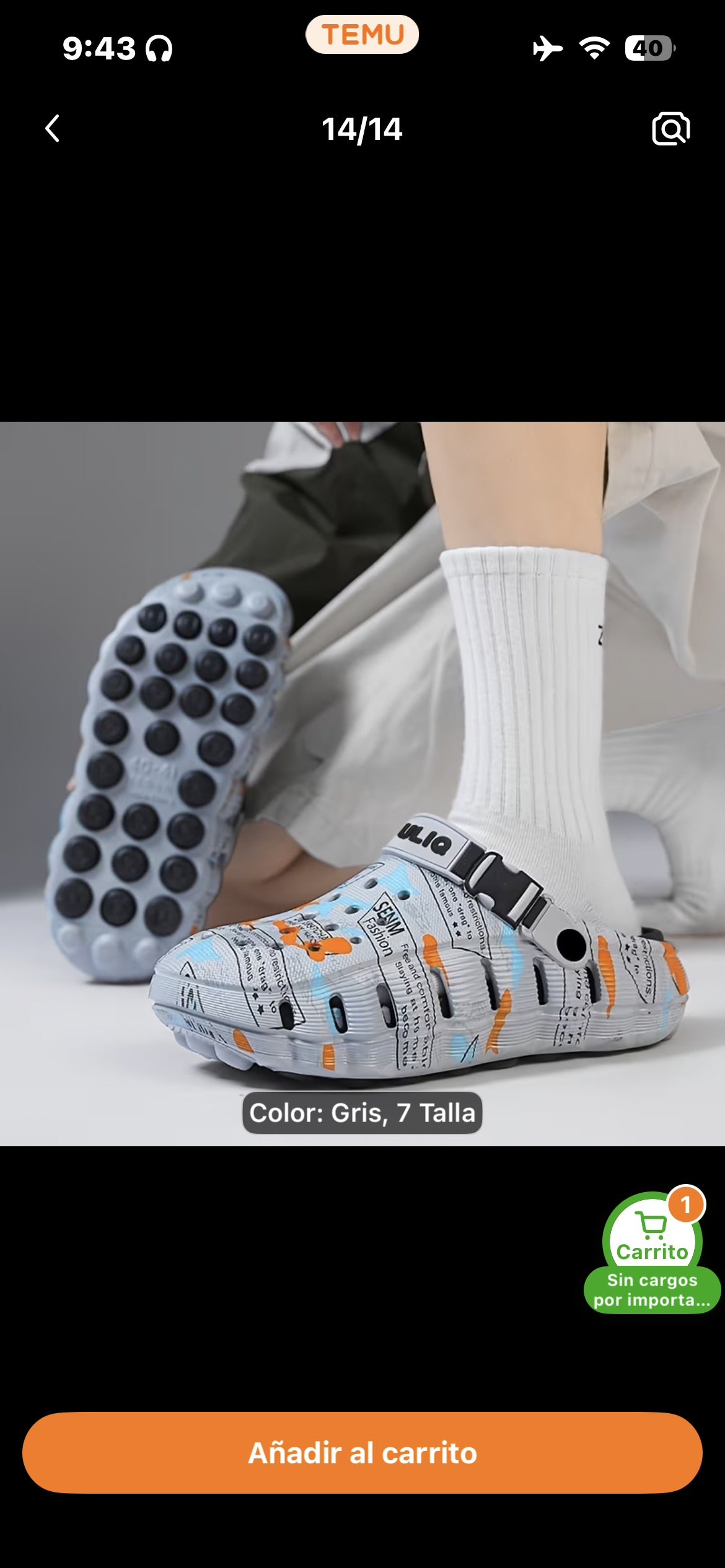 Crocs pantuflas