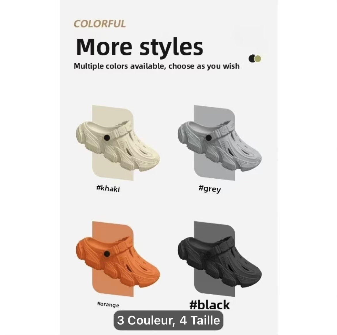 Crocs sabots